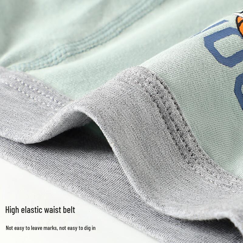 Langsaha Boys' 7A Антибактериальные Мультяшные Боксеры-Брифы 4 шт.