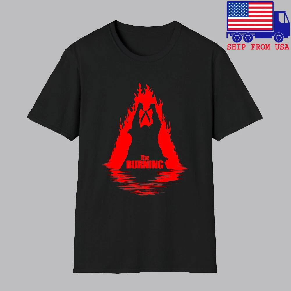 The Burning Horror Movie Men's Black Size S-5XL