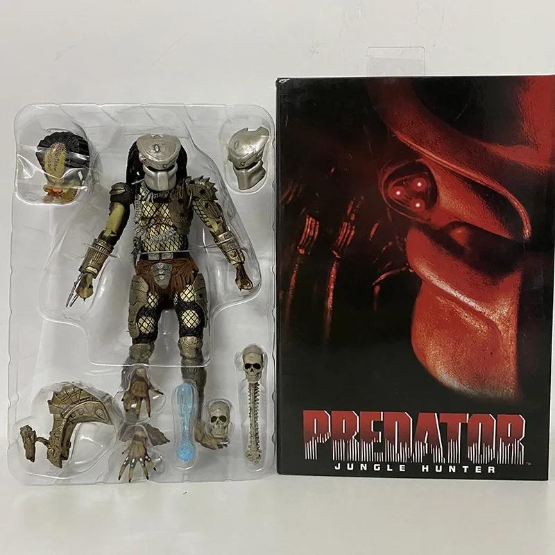 NECA Хищник Охотник в Джунглях из фильма «Чужой» Фигурка Миниатюрная Высококачественная Игрушка Полка для Книг Brinquedos Коллекционная Фигурка