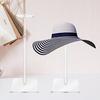 Acrylic Hat Display Stand High Stability Transparent Design Simple Installation Wigs Caps