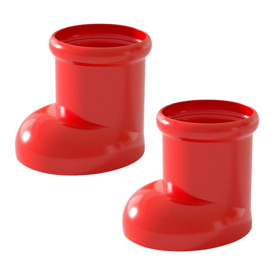 Милая коробка для хранения в форме ботинка, органайзер большой вместимости для кистей для макияжа