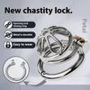 New Male Chastity Device Flat Cat Claw Stainless Steel Chastity Lock Cock Cage Open and Close Rings Sexy Toy for Men Gay Couple