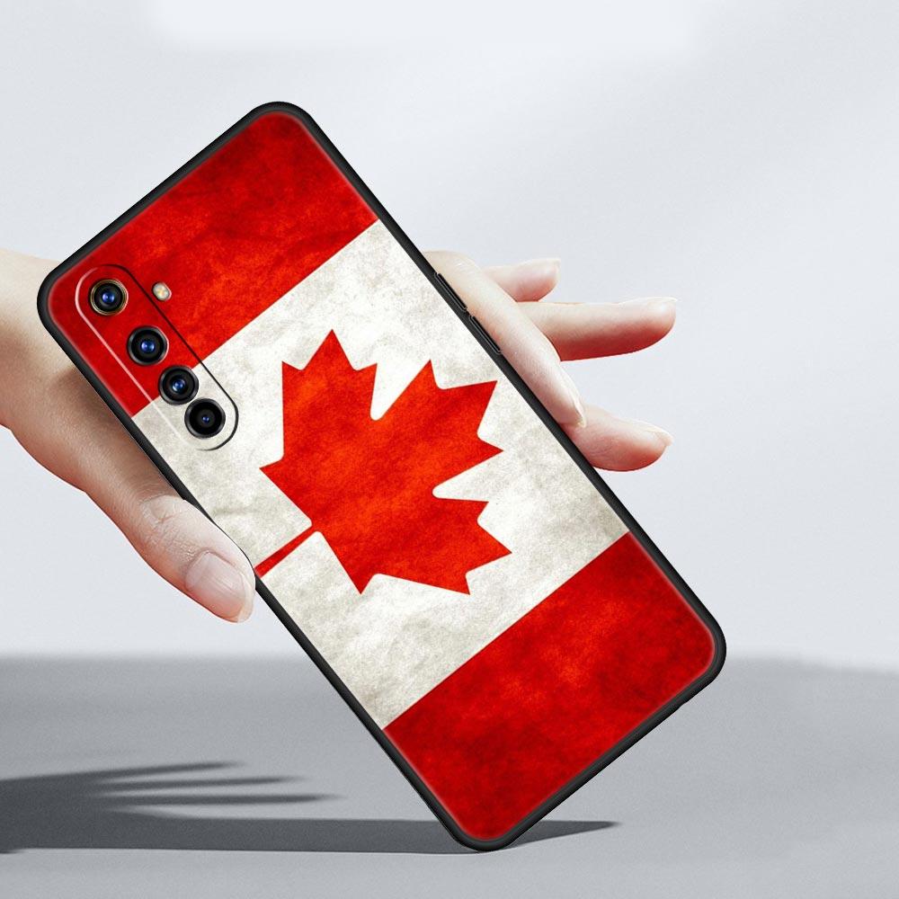 Кленовый флаг Канады любовь футбол для Realme GT Neo 2 3 чехол для телефона Realme 9 8 5G 7 6 GT2 Pro Plus 9i 8i C21Y C3 C11 C25 C35 чехол