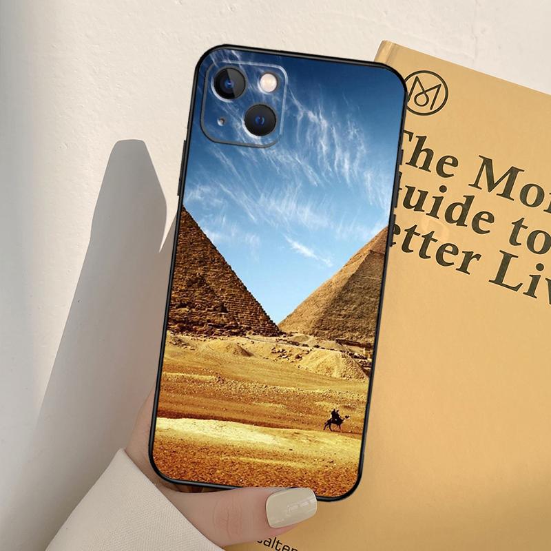 Egypt Pyramids Case For iPhone 13 12 11 14 Pro Max Mini XR X XS MAX 6S 7 8 Plus SE 2020 2022 Phone Cover