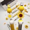 Customizable Beadable Pens Sunflower Bee Beaded Ballpoint Pen Set, DIY Easy Assemble Kits Kits, Smooth Writing Pen, for Students Handmade Craft