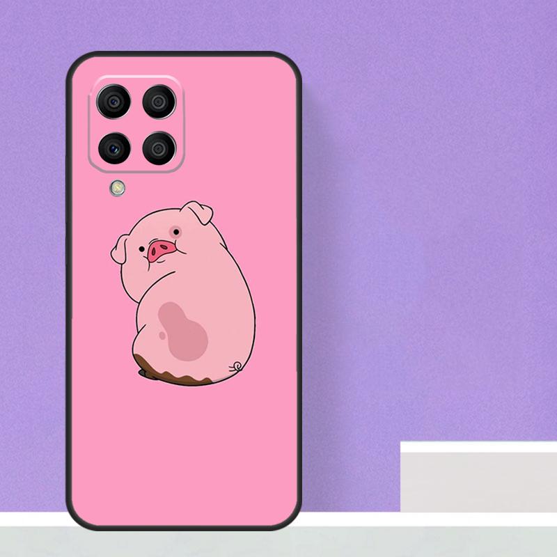Cartoon Pig For Samsung Galaxy M15 M55 M13 M33 M53 M21 M31 M51 M30s M20 M14 M34 M54 M12 M32 M52 Case