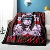 Террор зомби-череп HD с принтом фланелевое одеяло мягкое тонкое одеяло кемпинг пикник одеяла для детей диван офисное автомобильное одеяло