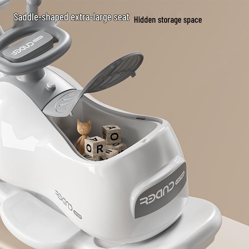 Многофункциональная детская качалка-лошадка и машинка-арахис с бесшумными колесами и защитой от опрокидывания