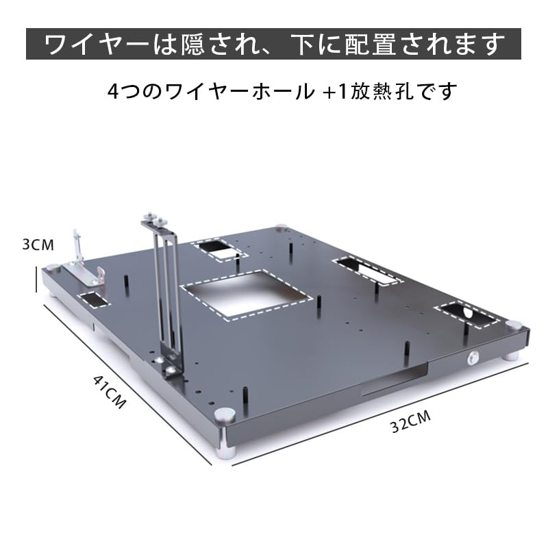 CRBUKESI DIY PC корпус держатель открытый корпус металлический для ATX MATX ITX