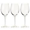 Toyo Sasaki Glass PALLONE Wine Glasses, 250ml, Set of 3, Dishwasher Safe, Shatter-Resistant, Good Design Award Winning, Suitable for Red and White Win