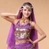 Fringe Belly Dance Sequin Top Bras Show Costumes Creative Performance Costume  Lady
