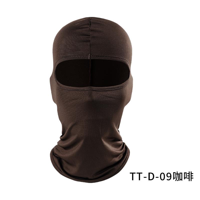 Summer full face neck cover, UV protection, breathability, windproof sand, men and women