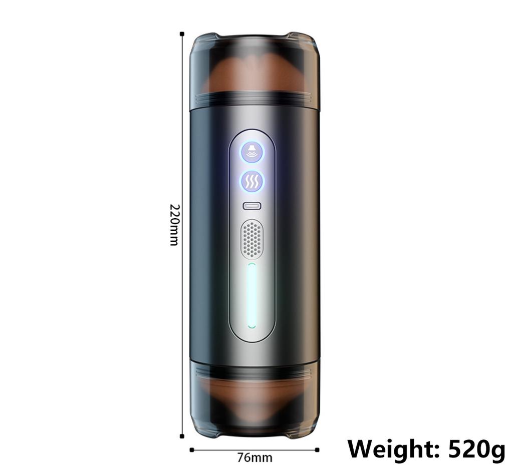 Automatic Male Masturbator Pussy Cup Mouth Vagina Sexy Moan Vibration Blowjob Machine Penis Masturbation Cup Sex Toys For Men