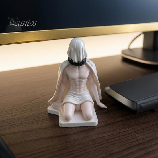 Креативные офисные гаджеты для стола, 3D-печатная фигурка «Маскированная красотка», Крутая загадочная фигурка персонажа, Устойчивая новинка, Подарок для геймеров, Base Desktop