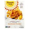 Simple Mills Крекеры из миндальной муки Фермерский Чеддер 120 г (4,25 унции)