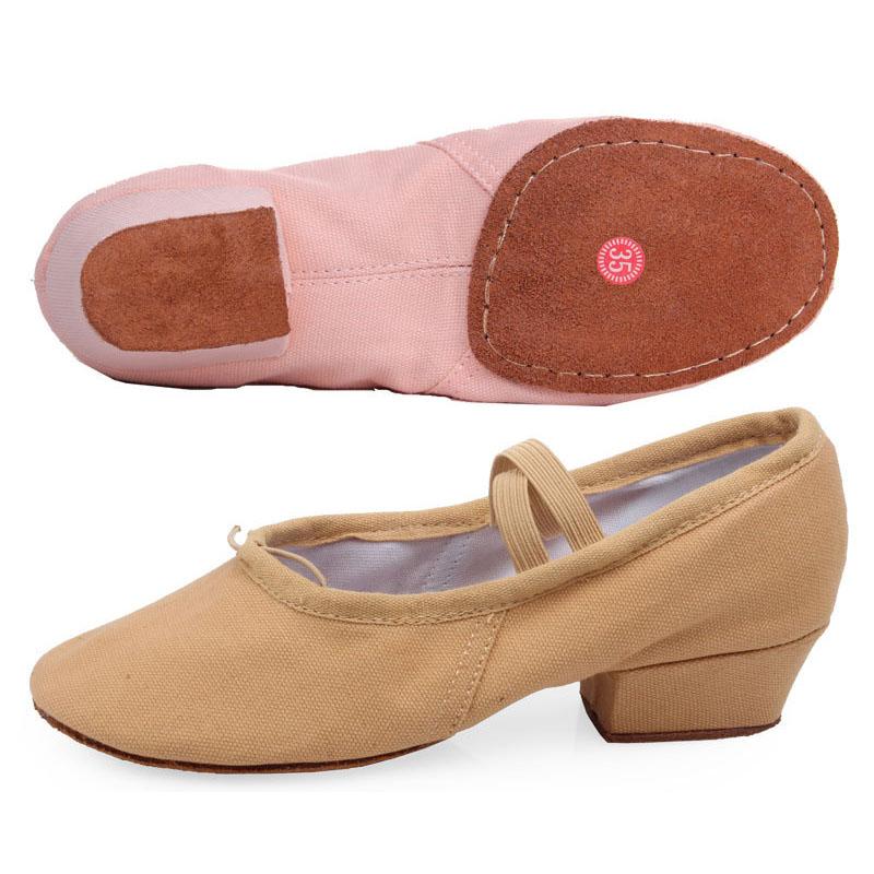 Женщины Танцы Румба Вальс Выпускной Бальный зал Латиноамериканские танцы Балет Танцы Одиночные Танцы Обувь Для Девочек Балетки