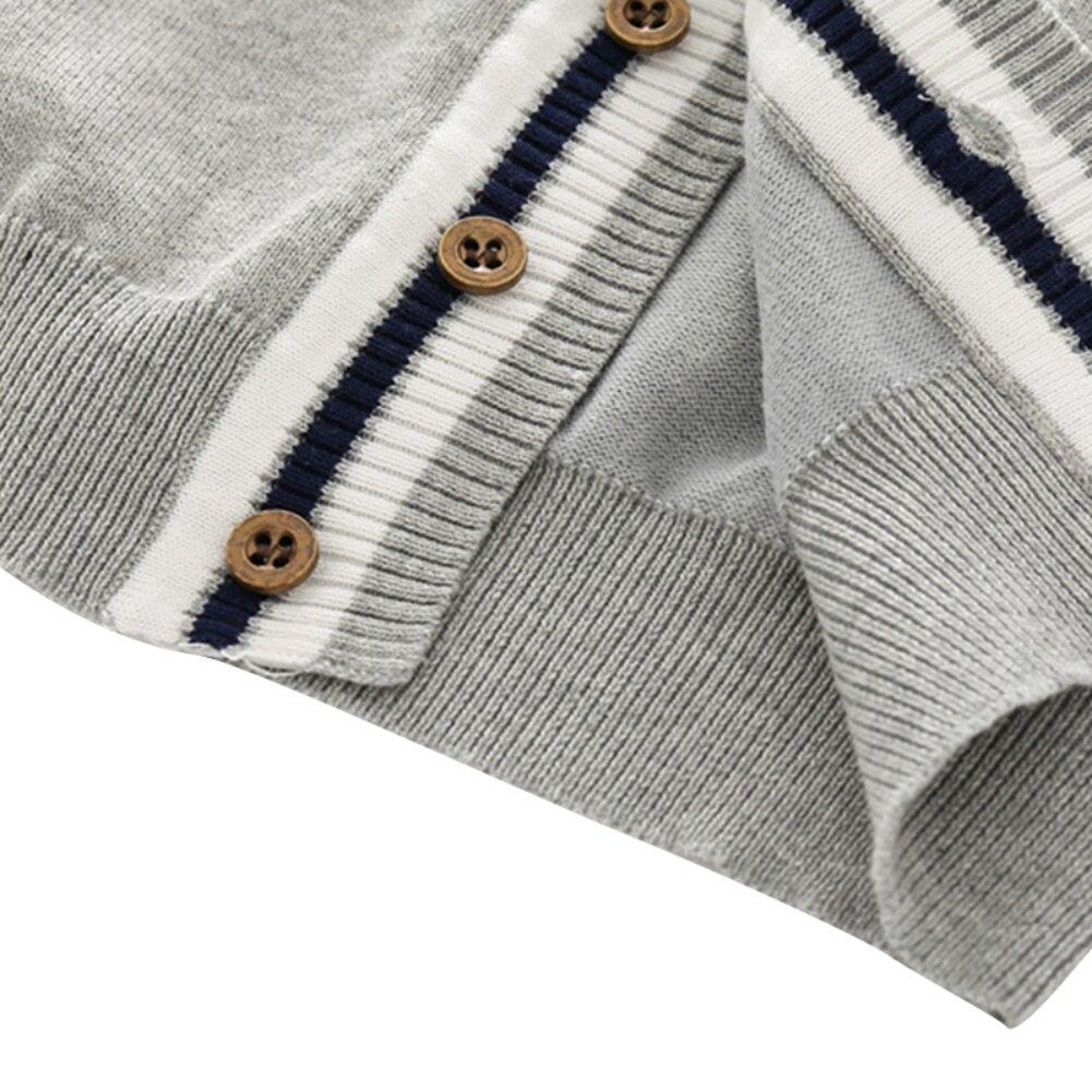 Детские кардиганы с V-образным вырезом для мальчиков