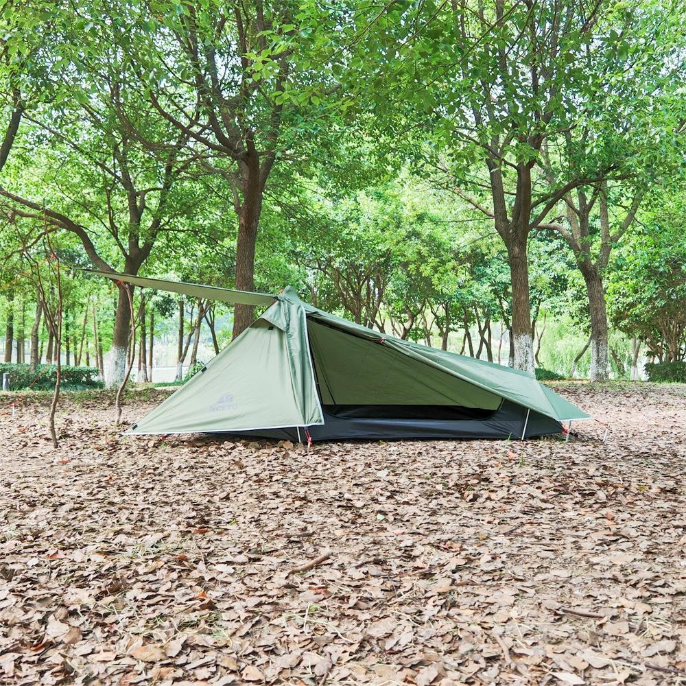 Двухслойные палатки для альпинизма, легкая палатка для кемпинга на 2 человека с алюминиевым столбом