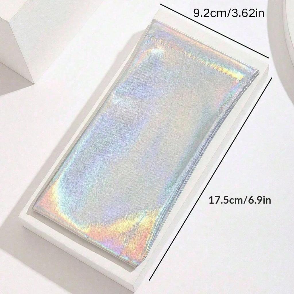 Кожаная сумка для хранения очков, мягкий ПУ водонепроницаемый защитный чехол для солнцезащитных очков, ослепительные цвета, портативная сумка для хранения очков