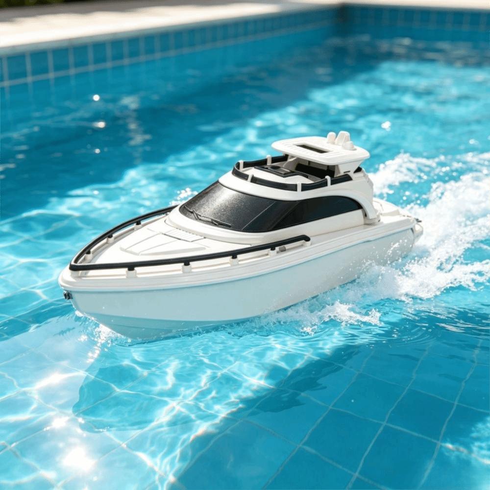 Electric Remote Control Boat High Speed RC Boat Toy Racing Speedboat Summer Water Pool