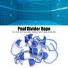 16.4ft Swimming Pool Safety Divider Rope Floating Buoy Line Accessories for Heat Springs Shallow Beaches