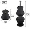 PU Leather Guitar Picks Holder Case Can Hold 18 Pieces Guitar Plectrums Bag  Universal