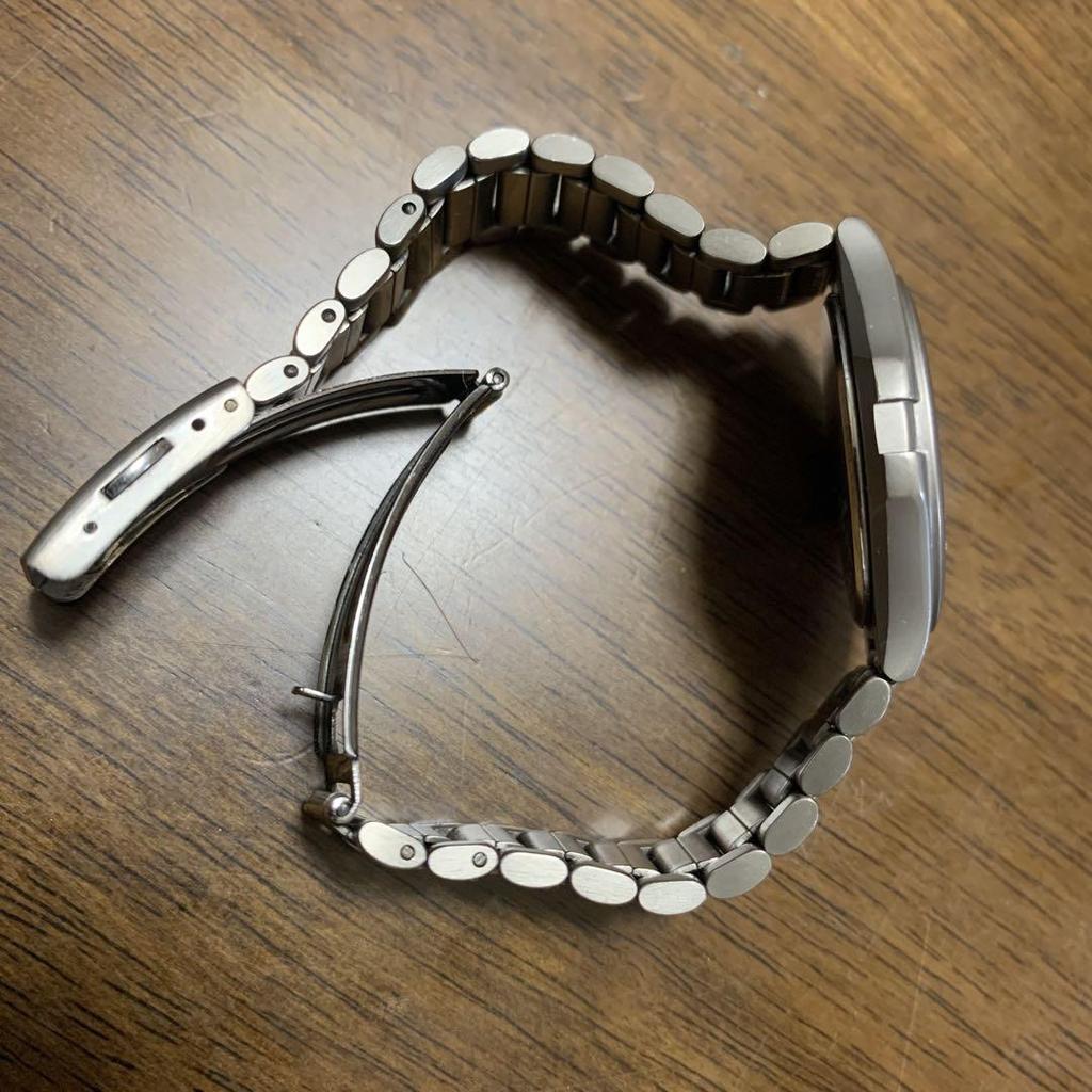 [USED] Seiko SPIRIT Titanium Watch, Thin and Lightweight, Working