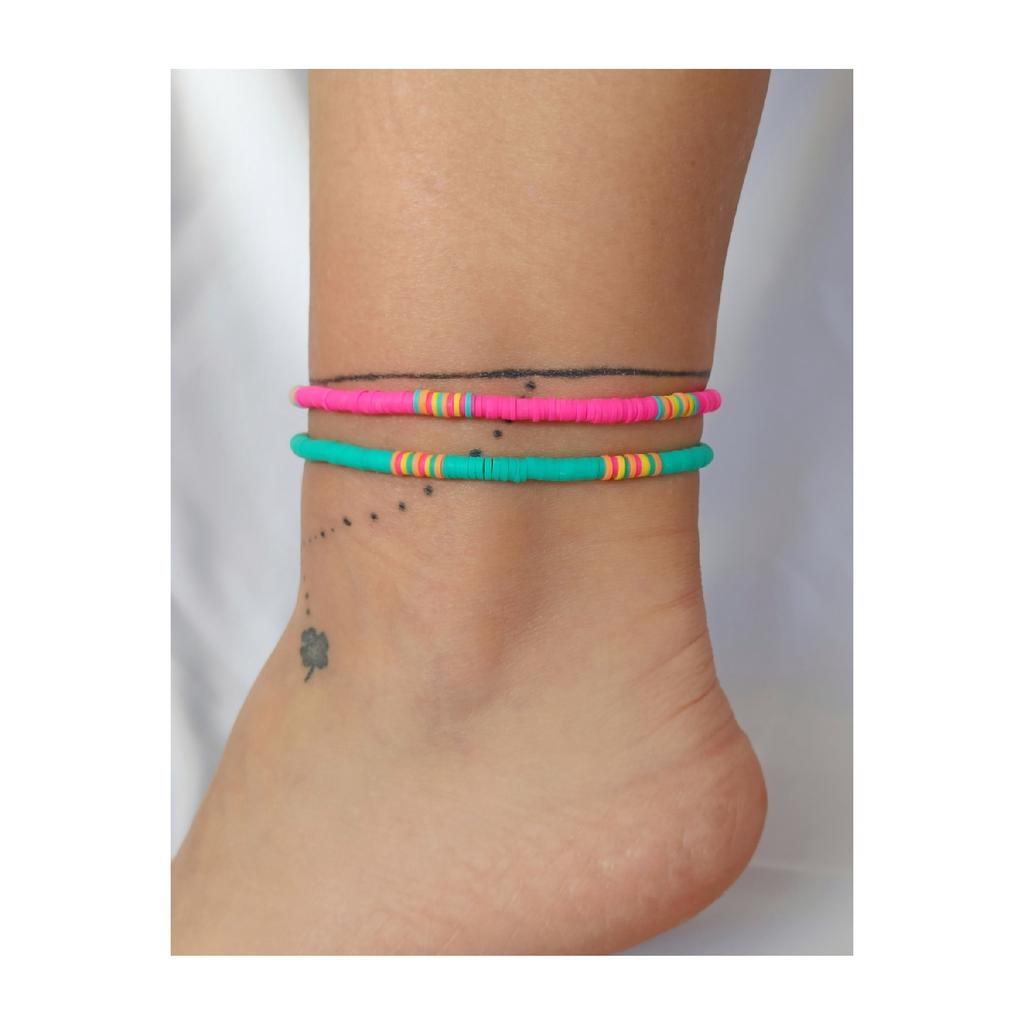 Посеребренные красные бусины