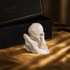 Символическая статуя упорства Сизиф, катящий камень, фигурка борца, 3D-печать, мотивирующий декор для дома и офиса, вдохновляющая скульптура