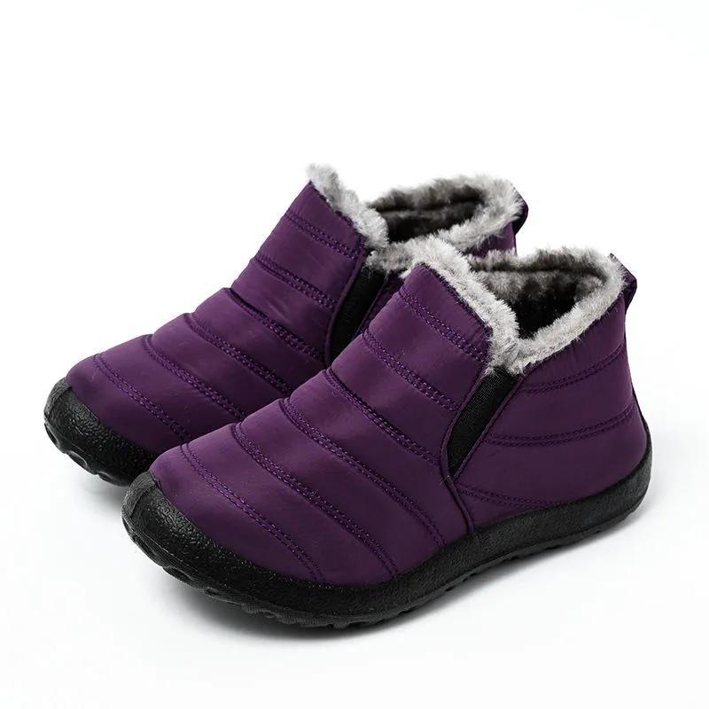 Cotton Shoe Unisex Large 36-47 Warm Cotton Shoes Soft Soled Waterproof Cotton Shoes Snow Leisure Outdoor Cotton Boots