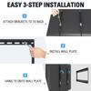 Mount Monitor Holder Adjustable Low Profile Flat TV Wall Mount For LCD LED Monitor 26-63inch TV Wall Mount Bracket Universal TV
