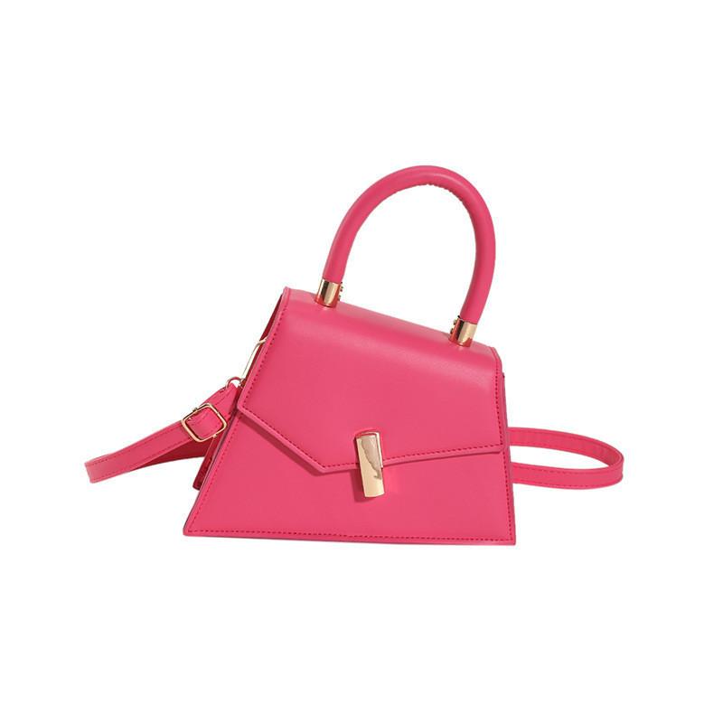 Fashionable Textured Handbag 2024 New Summer Crossbody Bag Vintage Chic Shoulder Bag Pu Leather