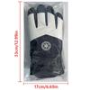 PU Leather Winter Cycling Gloves Fleece Lining Non-Slip Gloves Waterproof Gloves  For Women Man