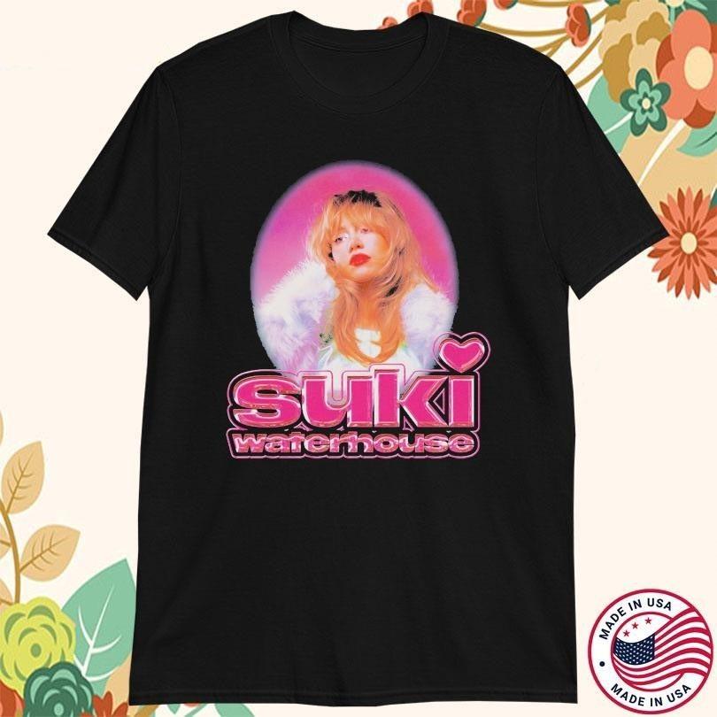 Suki Waterhouse Music Tour For Fans T Shirt Cotton Black S-5XL CM21