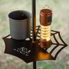 Кемпинговый фонарь Корзина Поднос Палатка Фонарь Стойка Поднос Наружный Фонарь Кронштейны Поднос для Исследования Личности