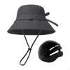 Bucket Hat Trendy Casual with Anti Collision Shell for Summer Walking Street