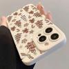 Креативный нишевый рождественский чехол для телефона со снеговиком для iPhone 13/14/15 Pro/Pro Max/16 Pro