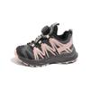Children's Fashionable Outdoor Casual Rotating Buckle Hiking Shoes, New Autumn and Winter Cotton-Lined Running Shoes for Boys and Girls