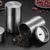 304 Stainless Steel Tea Packaging Cans Portable Tea Sealed Jar Durable Tea Caddies Tea