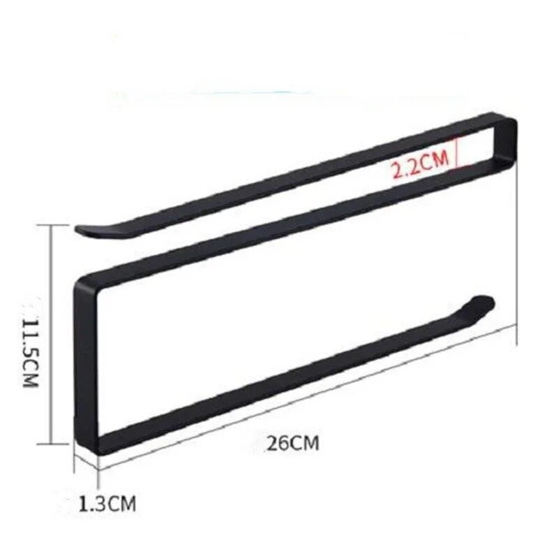 Wall Mounted Paper Roll Holde Bathroom Closet Cabinet Storage Rack Home Tissue Towel Rack Wall Hanging Shelf Kitchen Organizer