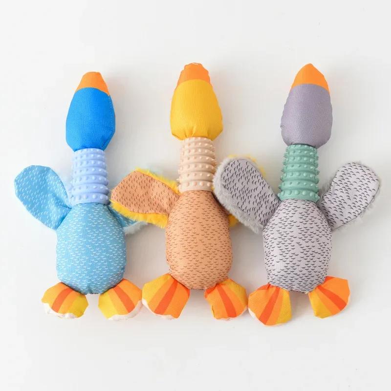 Pet Training Toy Gnawing Teeth Molar Dog Toy Goose Doll Pet Cat Supplies Toy Dog Accessories Plush