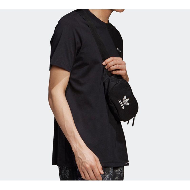 Adidas Мужская футболка с принтом Originals X Disney Goofy International, черная GD6029