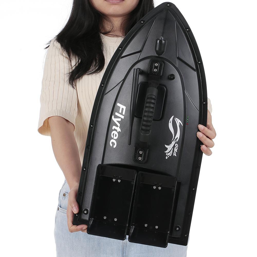 Радиоуправляемая лодка Flytec V500 с приманкой, радиоуправляемая лодка, эхолот, 1,5 кг, загрузка, 500 м, пульт дистанционного управления, двойной двигатель