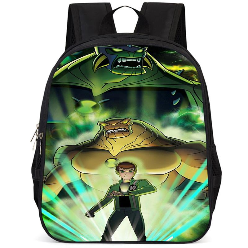 Школьный рюкзак Ben10, 15 дюймов, большой вместимости, легкий, из Оксфорда, для детей
