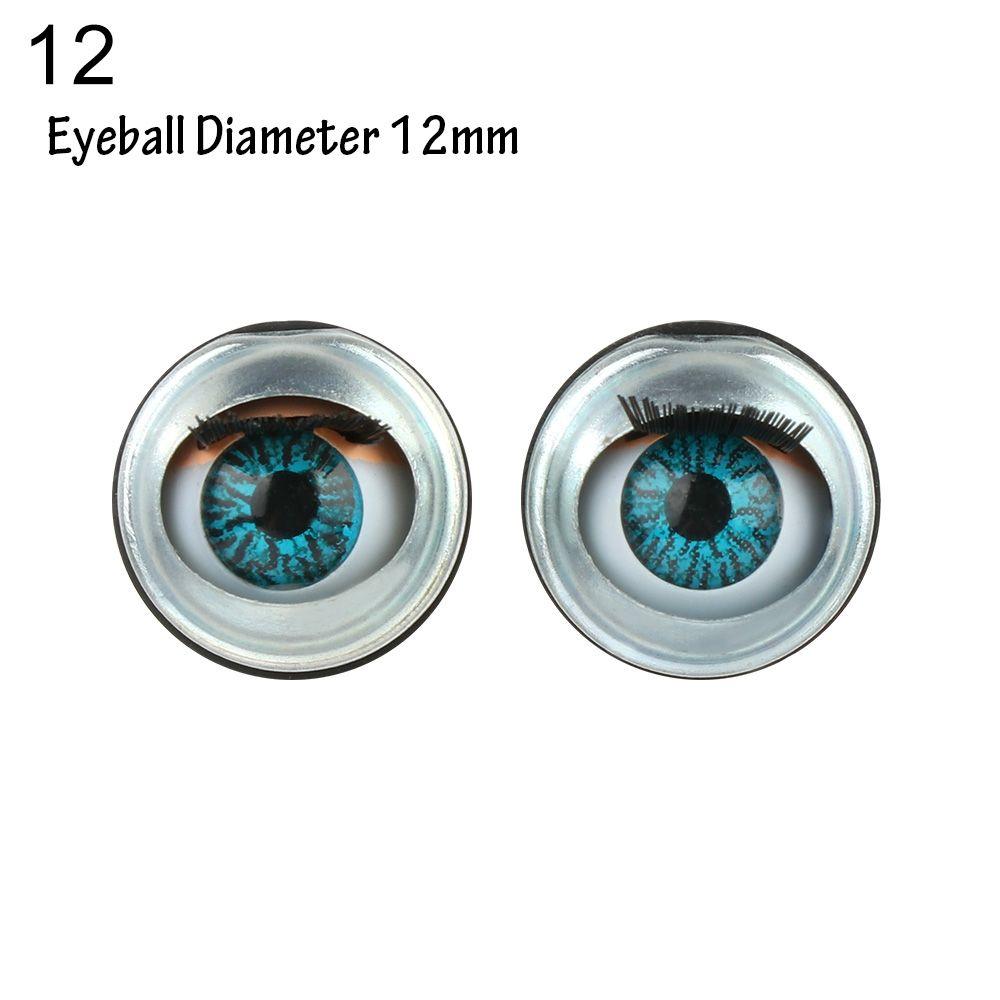 Аксессуары для кукольных глаз Моделирование активного глазного яблока с ресницами Кукольные вращающиеся глазные яблоки своими руками Кукольные глаза