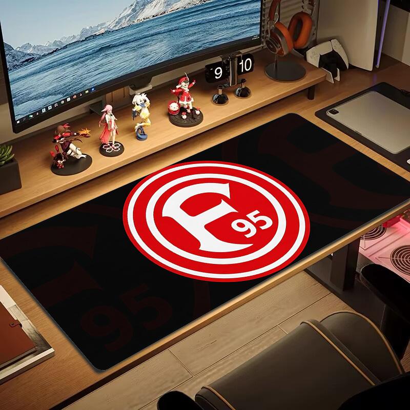 Fortuna Düsseldorf Color Mouse Pad Large Gaming Table Cushion Non-slip Laptop Tablet Big Mousepad XXL Mat Mini PC Playmat With Lock edge