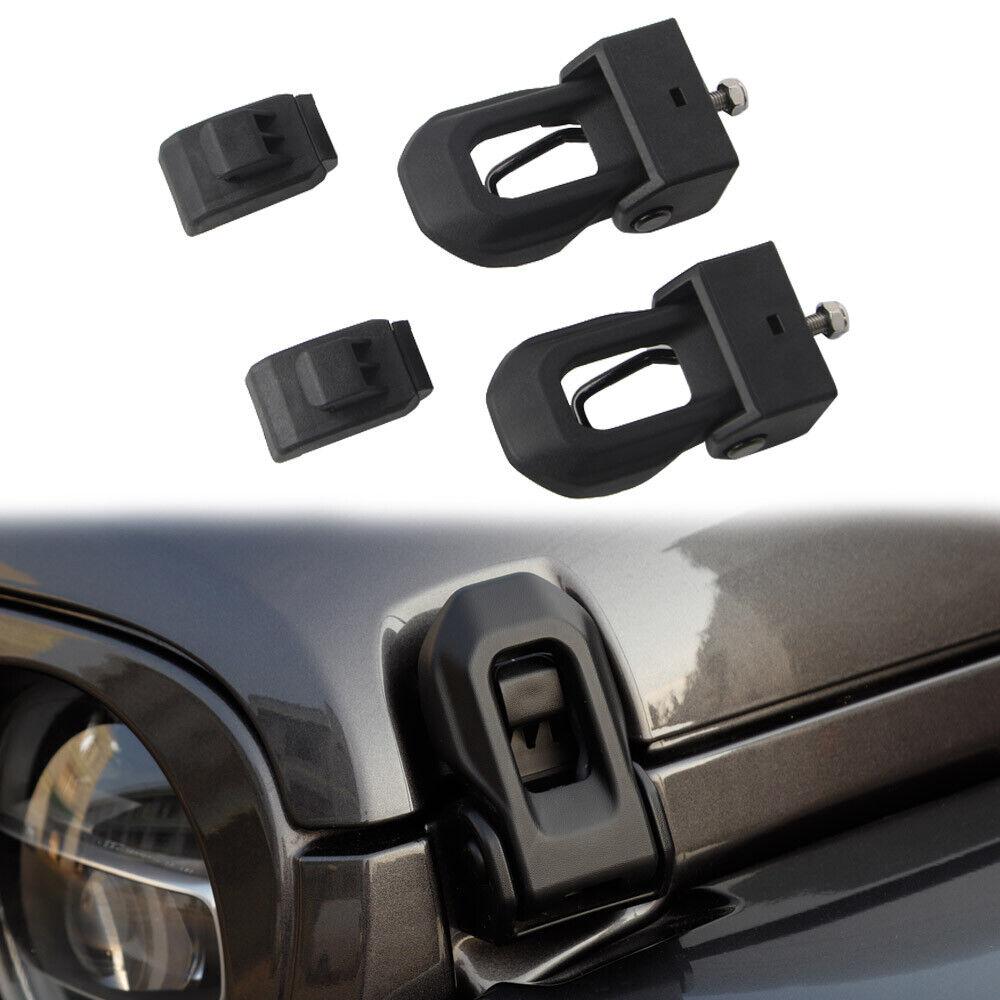 Hood Latch Set for Jeep Wrangler JL/JLU To JK