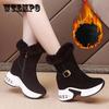 Women Boots Winter Warm Fur Sneakers Platform Snow Boots Women Ankle Boots Female Causal Shoes Ankle Boots for Women
