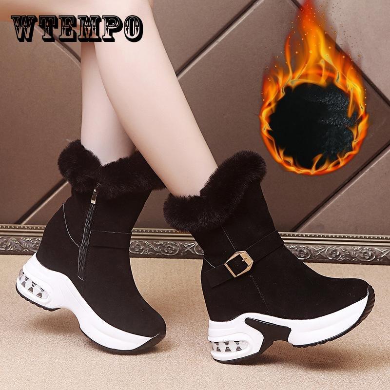 Women Boots Winter Warm Fur Sneakers Platform Snow Boots Women Ankle Boots Female Causal Shoes Ankle Boots for Women