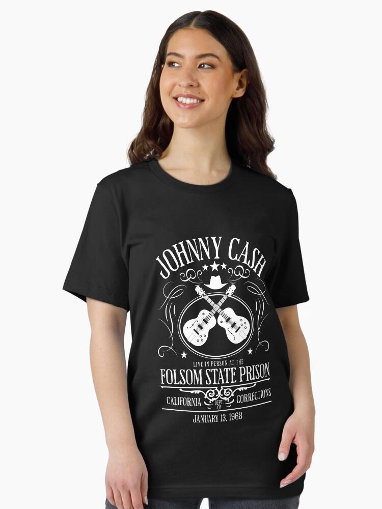 Johnny Cash Johnny Cash live at Folsom State Prison - Jan. 13, 1968 Essential T-Shirt